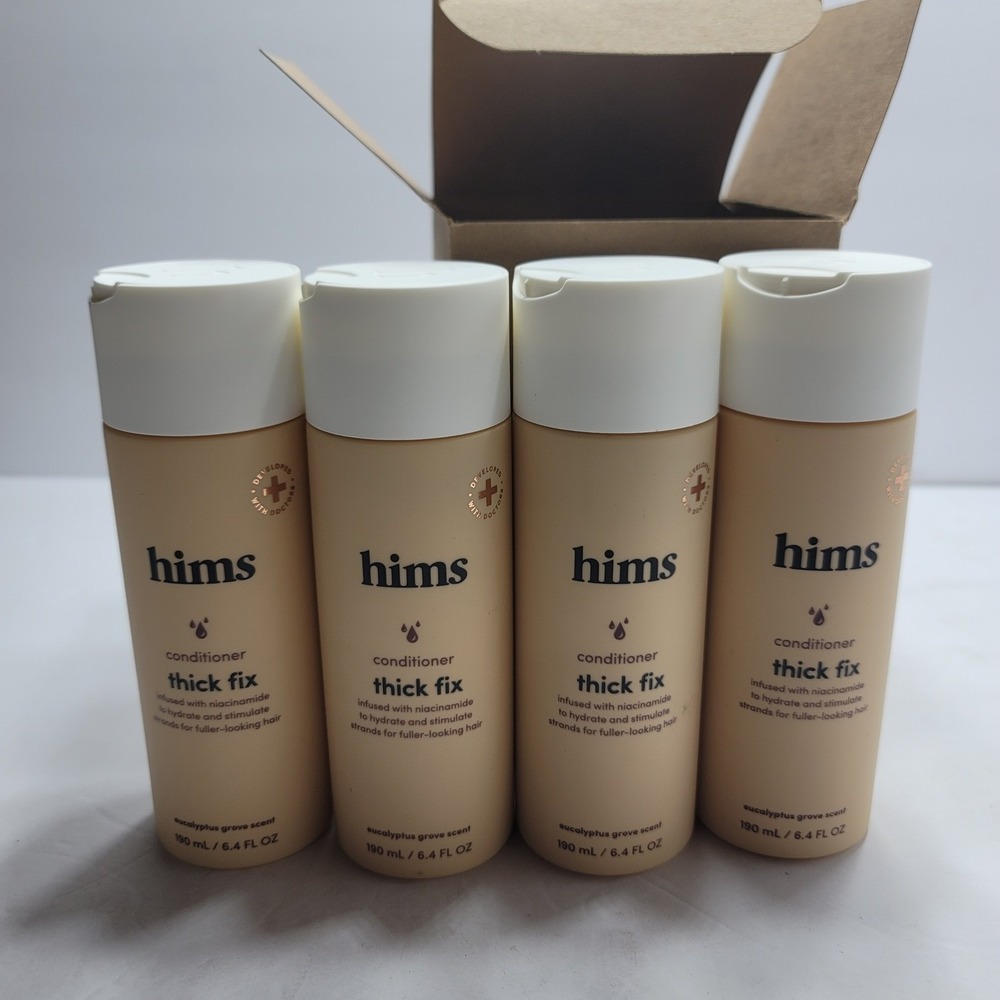 Hims Thick Fix Conditioner 6.4 fl oz Eucalyptus Grove Scent 4 Pack Lot
